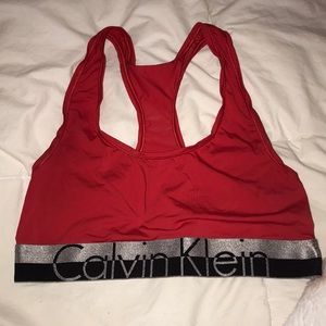 Calvin Klein sports bra